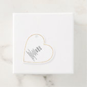 DIY Custom Imitats Gold Trim, kleine Herz-Günstig  Geschenkanhänger (Beispiel)