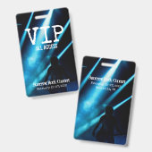 DIY CUSTOM PERSONALISIERT VIP ALL ACCESS PASS ABZE AUSWEIS (Vorder- & Rückseite)