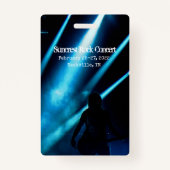 DIY CUSTOM PERSONALISIERT VIP ALL ACCESS PASS ABZE AUSWEIS (Rückseite)