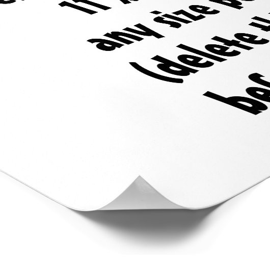 DIY Custom Poster Sie selbst entwerfen (Ecke)