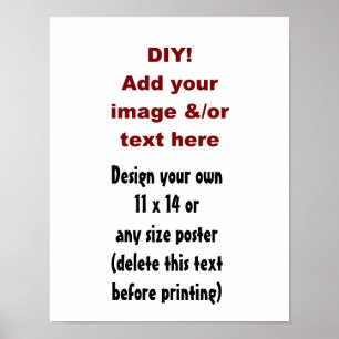 DIY Custom Poster Sie selbst entwerfen
