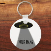 DIY CUSTOM UFO, SCHREIBEN SIE IHREN NAMEN SCHLÜSSELANHÄNGER (Vorderseite)