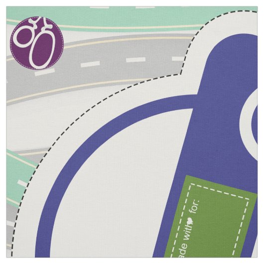 DIY Cut & Seeing: Auto Plush Stoff (Muster)