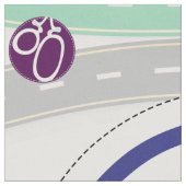 DIY Cut & Seeing: Auto Plush Stoff (Nahaufnahme)