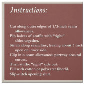 DIY Cut & Sew Mittelalterliche Walking Fische Stoff (Muster)