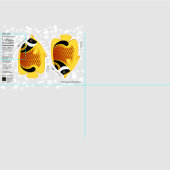 DIY Cut & Sew Plush Halfmoon Butterflyfish Stoff (Kachel)