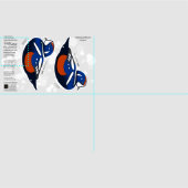 DIY Cut & Sew Plush Male Harlequin Duck Stoff (Kachel)