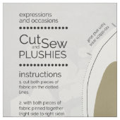 DIY Cut & Sew Plush Männliche Mandarin Duck Stoff (Muster)