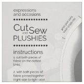 DIY Cut & Sew Plush Weibchen Mandarin Duck Stoff (Muster)