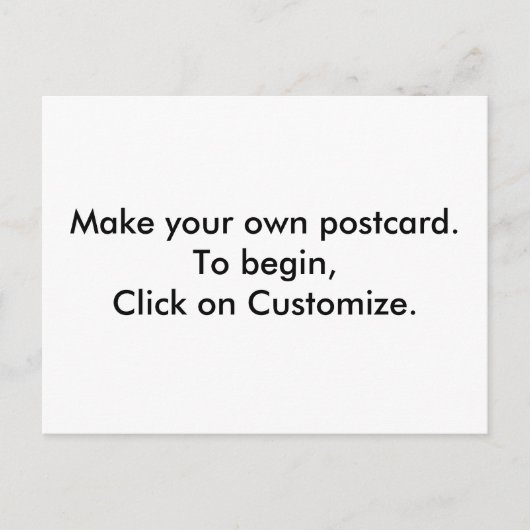 DIY - Design Erstellen Sie Ihre eigenen Postkarten (Vorderseite)