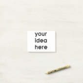 DIY-DESIGN POST-IT KLEBEZETTEL (Auf Schreibtisch)