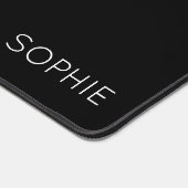 DIY Desk Mat | Benutzerdefinierte Farbe, Text, Nam Schreibtischunterlage (Ecke)