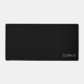 DIY Desk Mat | Benutzerdefinierte Farbe, Text, Nam Schreibtischunterlage (Vorderseite)