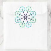 DIY Drone OctoX Aufkleber (Tasche)