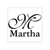 DIY - Einfach Monogramm / Name Gummistempel (Prägung)