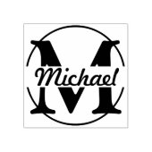 DIY - Einfach Monogramm / Name Gummistempel (Prägung)