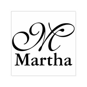 DIY - Einfach Monogramm / Name Permastempel