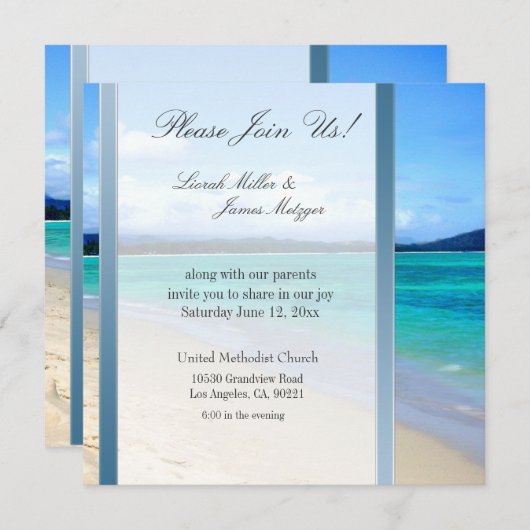 DIY EINLADUNG (Vorne/Hinten)