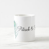 DIY Elegant Peacock Feather Kaffeetasse (Mittel)