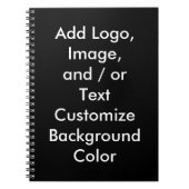 DIY entwerfen Sie Ihr eigenes kundenspezifisches Notizblock (Vorderseite)