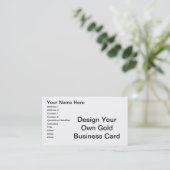 DIY - Entwerfen Sie Ihre eigene Eierschale Visitenkarte (Stehend Vorderseite)