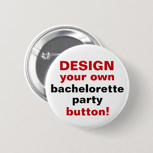 DIY Entwurf Ihr eigenes Button (Vorne & Hinten)