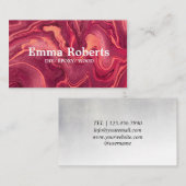 DIY EPOXY HOLY Business Card Visitenkarte (Vorne/Hinten)
