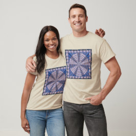 DIY ersetzen FOTO IMAGE TEXT blue CHAKRA T-Shirt