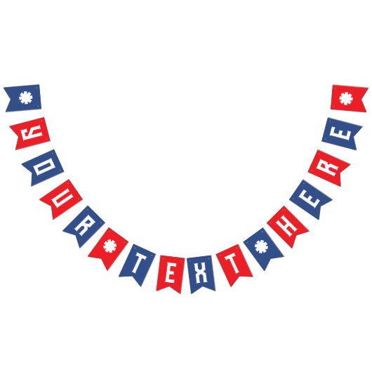 DIY Erstellen Sie Ihr eigenes Banner Red White & B (Alle)