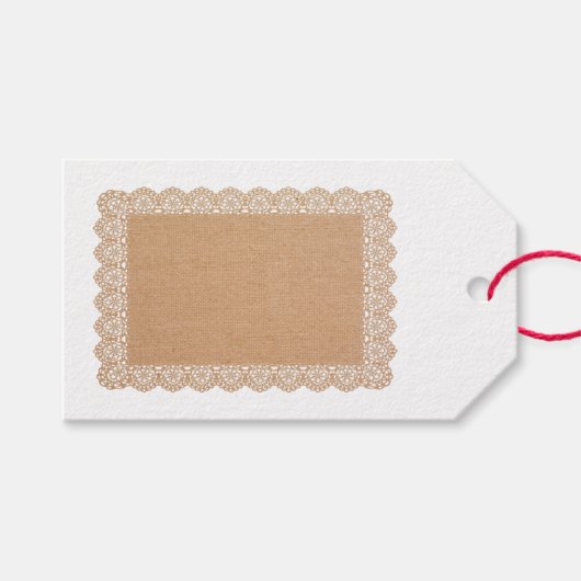 DIY Erstellen Sie Ihre eigenen Weihnachtsgeschenke Geschenkanhänger (Vorderseite (Horizontal))