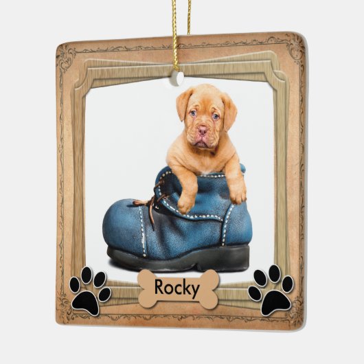 DIY Family Pet Foto Keramikornament (Links)