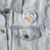 DIY Farbe | Ihr Firmenlogo Werbe-Rundling Button (Beispiel)