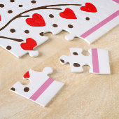 DIY-Farben Blütenbaum mit Herzwurzeln Puzzle (Seite)