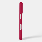 DIY-Farben Moderne Monogrammierte Kurve Rot Weiß B Case-Mate iPhone Hülle (Rückseite / Rechts)