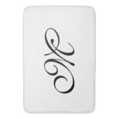 DIY - Fertigen Sie Ihr Monogramm, Bild u. Ideen Badematte (Vorderseite Vertikal)