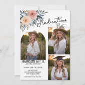 DIY Foto Abschluss Geburtstag Delikatesse Deko Einladung (Vorderseite)