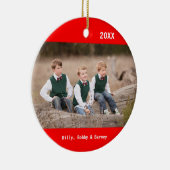 DIY - Foto auf einer Verzierung Keramikornament (Rechts)