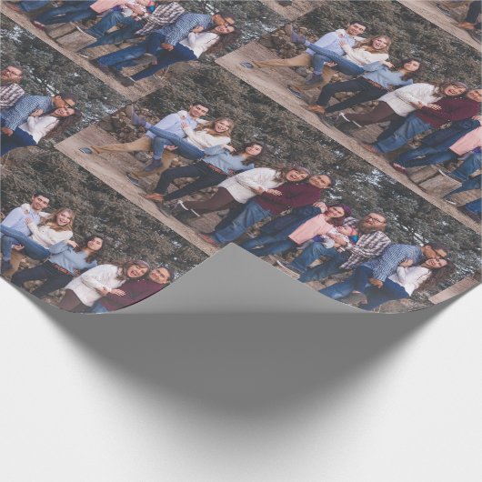 DIY FOTO GESCHENKPAPIER (Ecke)