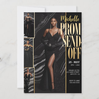 DIY Foto PROM SEND-OFF Luxuriös modisch Einladung