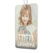 DIY Foto YHVH mit Ihnen Opa Autolufterfrischer (Links)