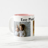 DIY Foto Zweifarbige Tasse (Vorderseite Links)