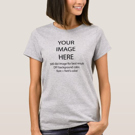 DIY-Frauentank T-Shirt (Vorderseite)