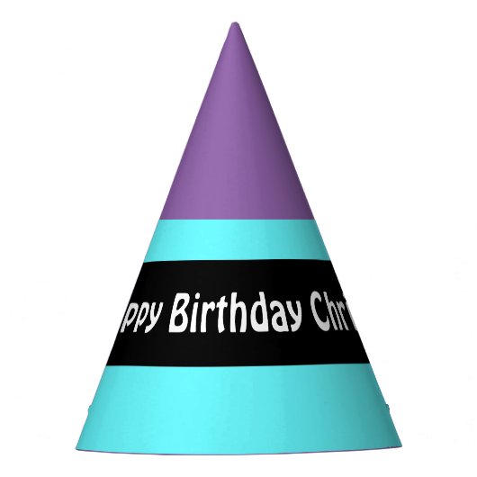 DIY - Fügen Sie Ihr eigenes Zeichen, Ihr Foto, Ihr Partyhütchen (Vorderseite)