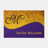 DIY - Fügen Sie Ihr eigenes Zeichen, Ihre Monograf Fußmatte (Vorderseite)