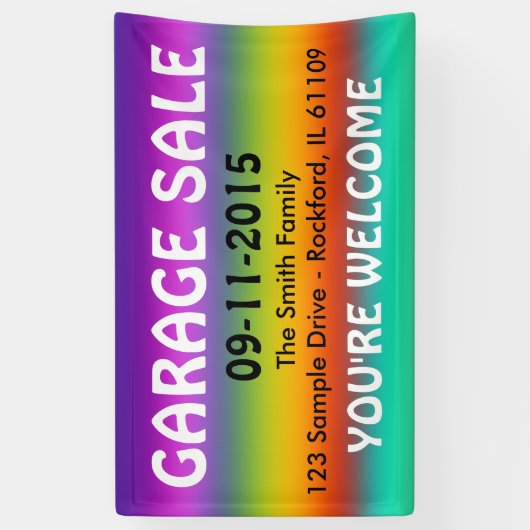 DIY - Fügen Sie Ihren eigenen Hintergrund, Text un Banner (Vertikal)