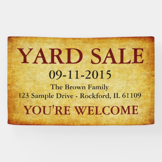 DIY - Fügen Sie Ihren eigenen Hintergrund, Text un Banner (Horizontal)