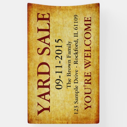 DIY - Fügen Sie Ihren eigenen Hintergrund, Text un Banner (Vertikal)