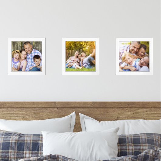DIY fügt Ihr eigenes Foto hinzu Bilderwand Sets (Schlafzimmer)