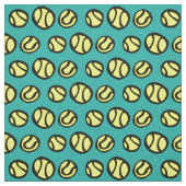 Diy Gewebe des gelben Tennisballmusters Textil Stoff (Muster)