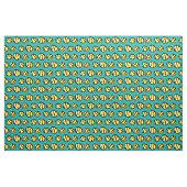 Diy Gewebe des gelben Tennisballmusters Textil Stoff (Fat Quarter (45,7 x 55,9 cm))